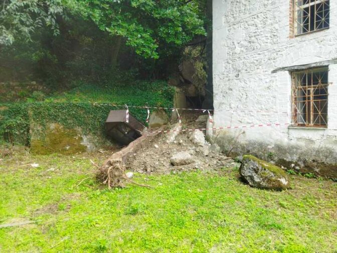 Ενημέρωση από τον τοπικό σύμβουλο Καστρακίου Χρήστο Τσουρβάκα για τις κατολισθήσεις