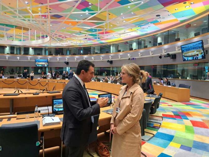 Ο Κώστας Σκρέκας στο Συμβούλιο Ανταγωνιστικότητας της Ε.Ε.