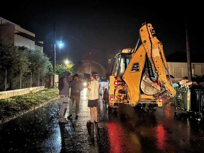 Σε επαγρύπνηση όλη τη νύχτα ο Δήμος Τρικκαίων