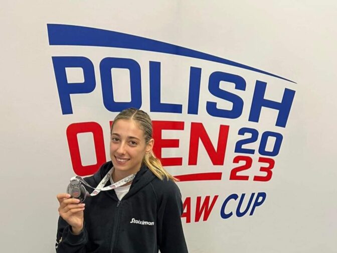 Ασημένιο μετάλλιο φέρνει η Φανή Τζέλη του ΣΟΑΤ