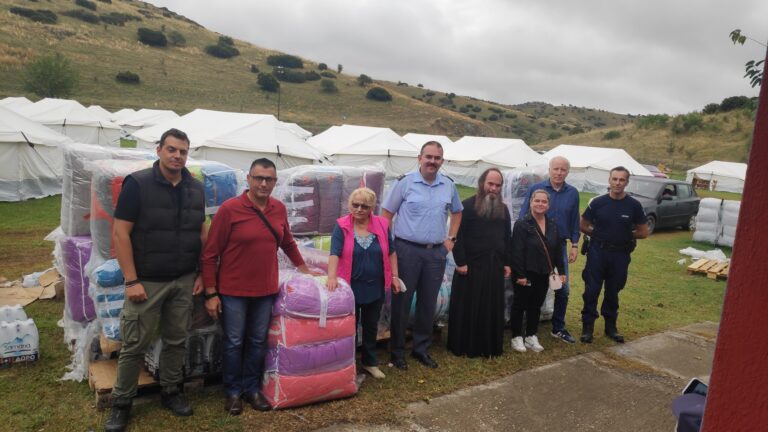 Στο πλευρό των πλημμυροπαθών η IPA Τρικάλων