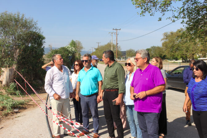 Στις πληγείσες περιοχές της Μαγνησίας ο υποψήφιος Περιφερειάρχης Θεσσαλίας Δημήτρης Κουρέτας