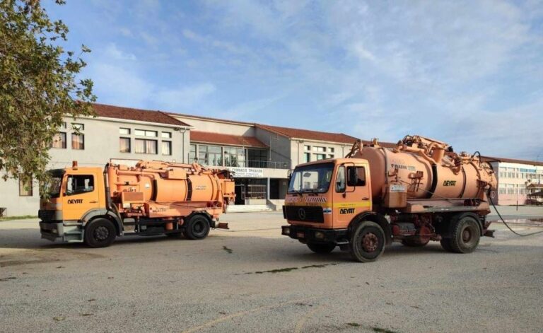 Επί ποδός η ΔΕΥΑΤ για τον καθαρισμό των σχολείων