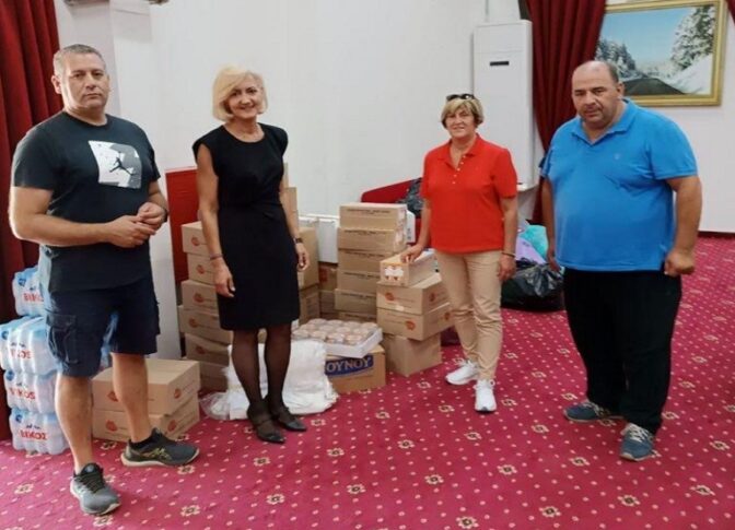Ο  Δήμος Πύλης ευχαριστεί το Δήμο Δελφών για την βοήθεια προς τους πλυμμηροπαθείς