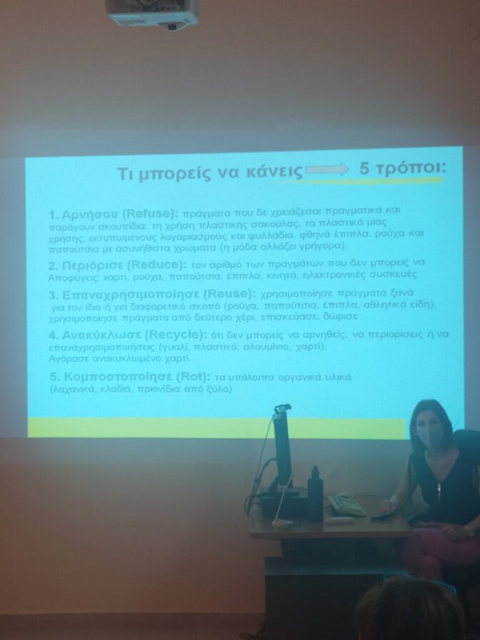 Οικολογικό αποτύπωμα - Επιμόρφωση από το 3ο Γυμνάσιο Τρικάλων