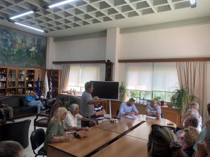 Στον δήμαρχο Τρικκαίων οι κάτοικοι της Μπάρας