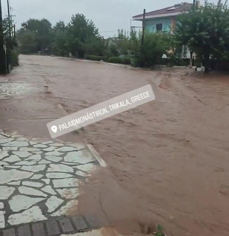 Δραματικές ώρες για τον Δήμο Πύλης με πλημμυρισμένα χωριά