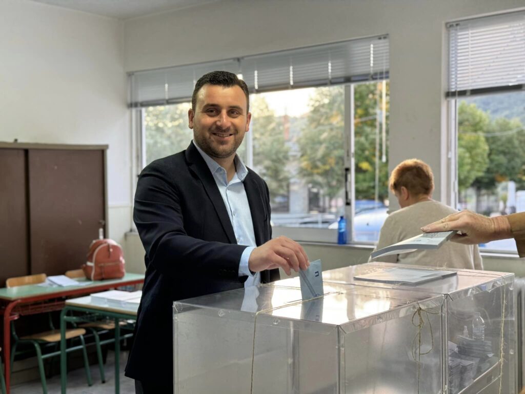 Στη Διάβα ψήφισε ο Λευτέρης Αβραμόπουλος