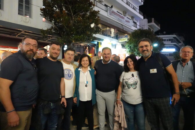 Οι άξονες στο όχημα του Δημήτρη Κουρέτα