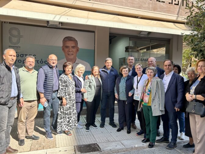 Λευτέρης Αυγενάκης από Καρδίτσα: Είμαστε αποφασισμένοι να στηρίξουμε τους αγρότες της Θεσσαλίας