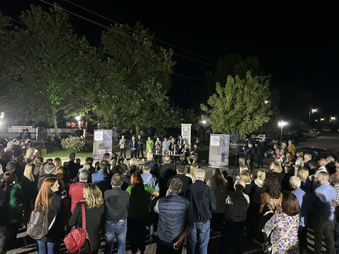 Μεγαλειώδης συγκέντρωση Αβραμόπουλου στη Βασιλική