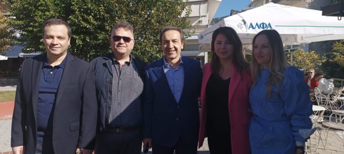 Η ΔΕΕΠ ΝΔ Τρικάλων για την επίσκεψη του Υφυπουργού Δικαιοσύνης και Βουλευτή Φωκίδας στη Θεσσαλία