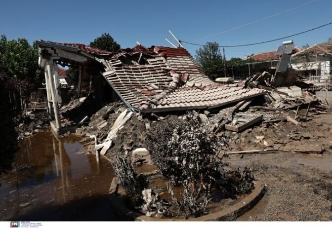 Προσωρινή στέγαση σε πλημμυροπαθείς για ένα έτος στη Θεσσαλία