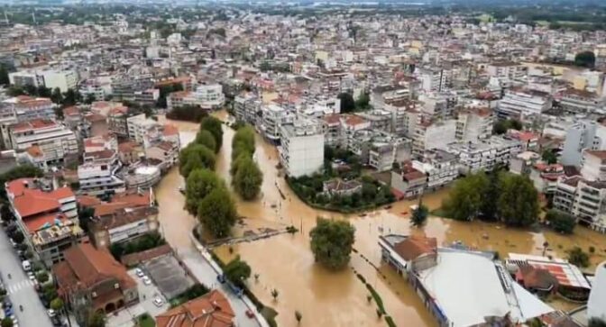 Σύσκεψη των σωματείων στα Τρίκαλα για τις πλημμύρες