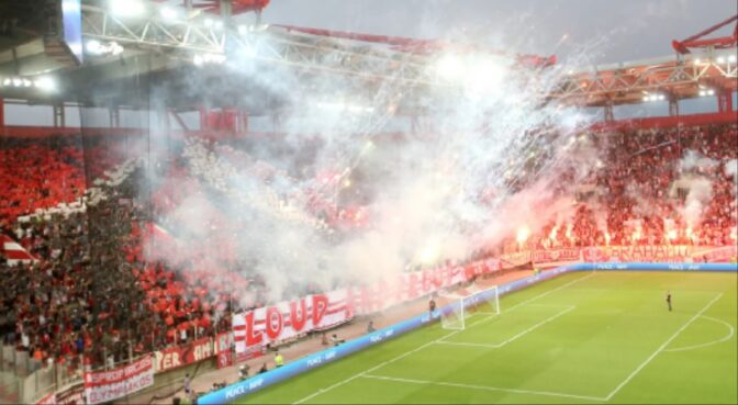 Ολυμπιακός: Sold out το ντέρμπι αιωνίων με τον Παναθηναϊκό στο «Καραϊσκάκης»