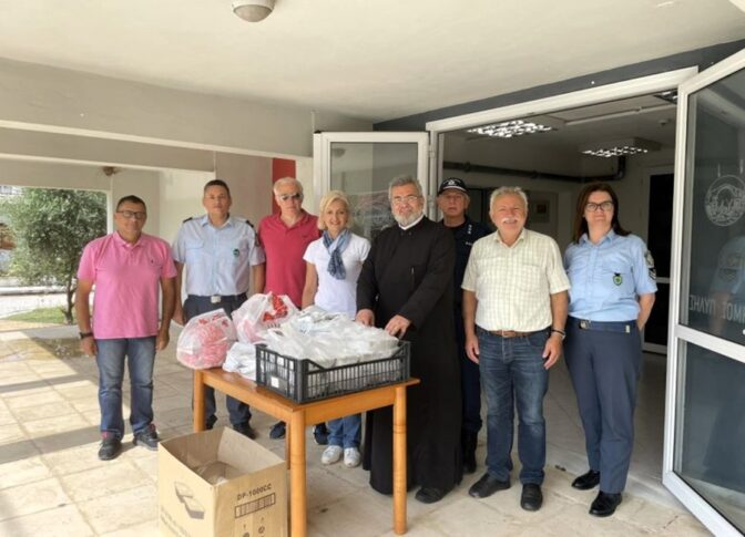 Το ευχαριστώ του Δήμου Πύλης προς τη Διεθνή Ένωση Αστυνομικών Ι.Ρ.Α.