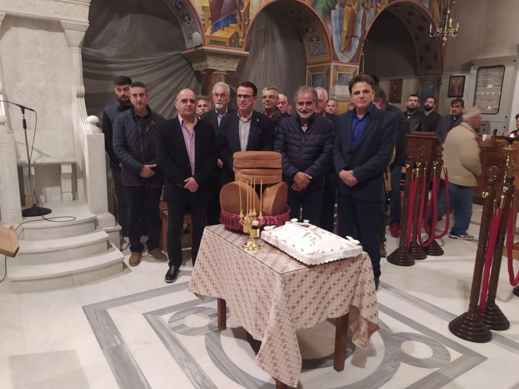 Τρίκαλα: Τον προστάτη τους τίμησαν οι μηχανικοί αυτοκινήτων