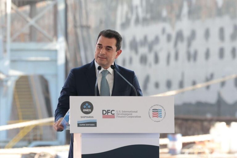 Κώστας Σκρέκας: Τα ναυπηγεία Ελευσίνας ανοίγουν πανιά στις παγκόσμιες αγορές