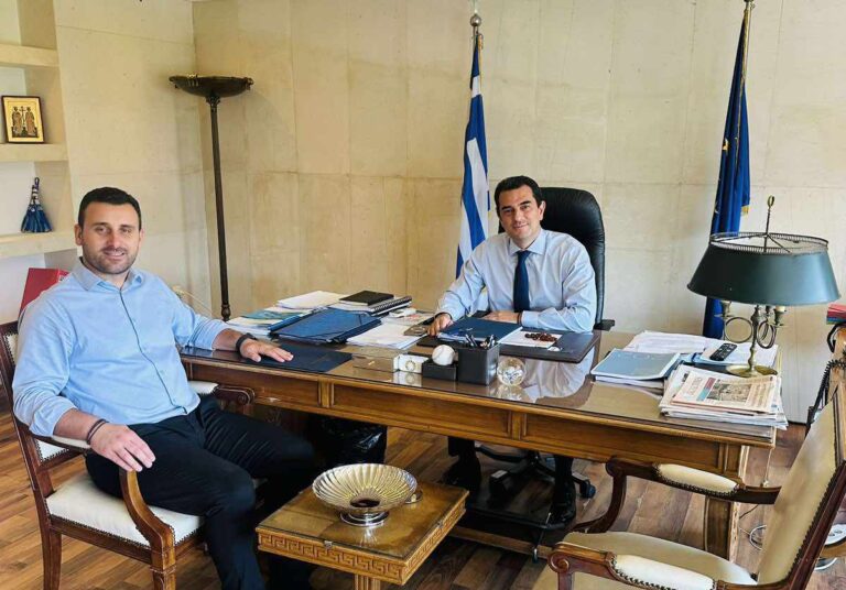 Σε πρώτο πλάνο τα ζητήματα της περιοχής της Καλαμπάκας για τον Κώστα Σκρέκα