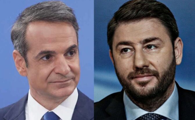 Κόντρα Μητσοτάκη – Ανδρουλάκη για… ένα μπουζουξίδικο στη Λάρισα