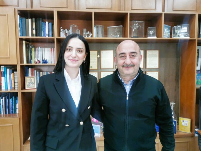 Συνάντηση Νίκου Σακκά – Ελευθερίας Τζανακούλη στο Δημαρχείο Τρικκαίων