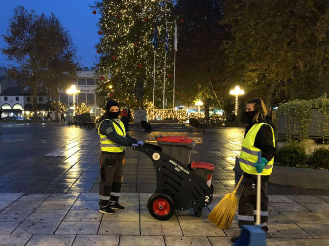 20 θέσεις εργασίας στην καθαριότητα του Δ. Τρικκαίων