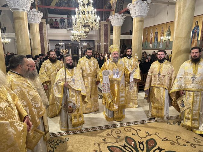 Με βαθιά συγκίνηση τα ονομαστήρια του Τρίκκης Χρυσόστομου