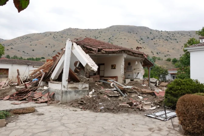 550 σπίτια κρίθηκαν μέχρι τώρα κατεδαφιστέα στον Ν. Τρικάλων μετά τον Ντάνιελ
