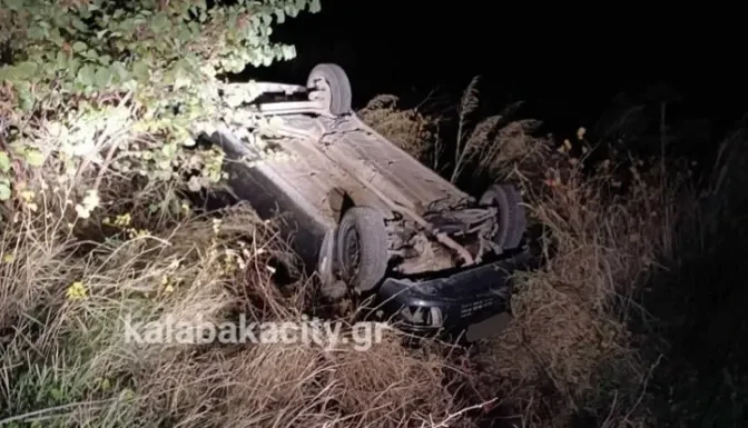 Ατύχημα στον δρόμο Σαρακίνα - Διάβα