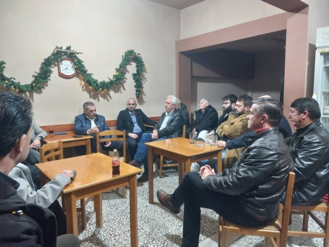 Χριστούγεννα με τους κατοίκους των πληγεισών περιοχών για το νέο Περιφερειάρχη Θεσσαλίας