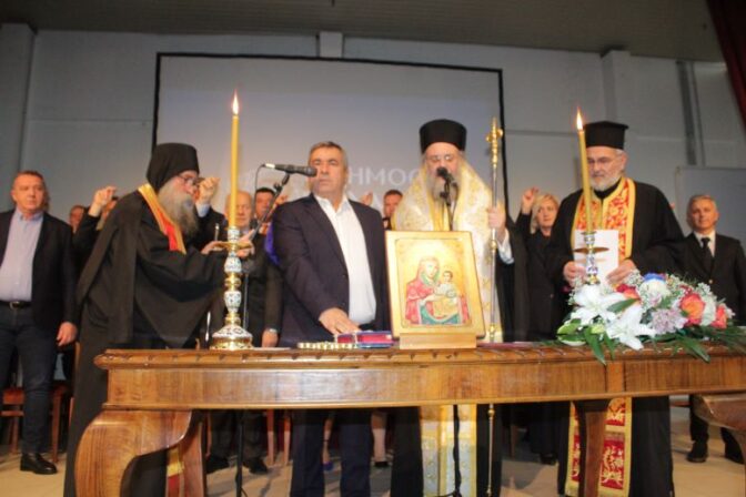 Ορκίστηκε για 5η συνεχόμενη φορά Δήμαρχος Πύλης ο Κώστας Μαράβας (φωτό)