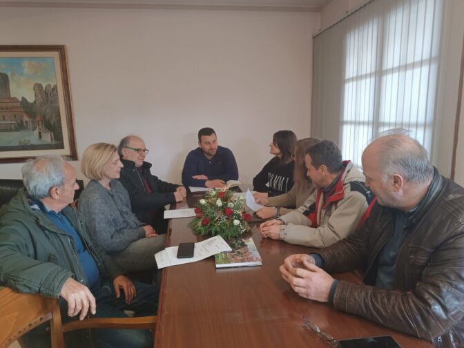 Σύσκεψη με την Τεχνική Υπηρεσία του Δήμου για τον Λευτέρη Αβραμόπουλο