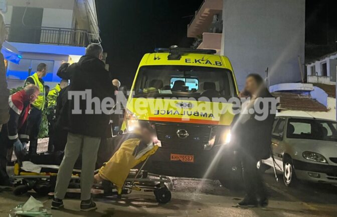 Σοβαρό τροχαίο ατύχημα με τραυματία στον Βόλο – ΙΧ παρέσυρε μηχανάκι delivery
