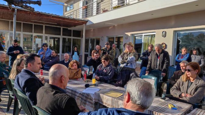 Με Σάκη Παπαδόπουλο και όχι μόνο η παρουσία του Αλ. Χαρίτση στα Μ. Καλύβια (φωτο)