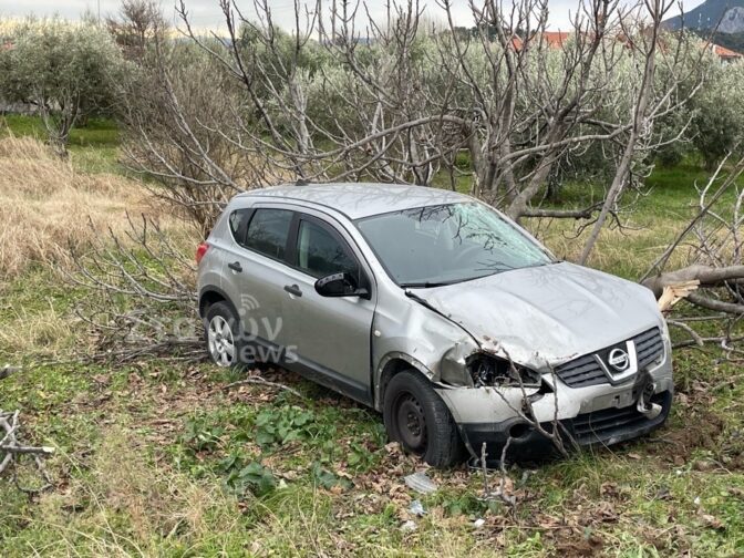 Τροχαίο ατύχημα στην οδό Βυτουμά στην Καλαμπάκα
