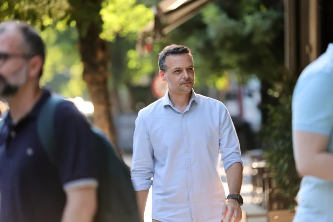 Στη Λάρισα ο Χάρης Δούκας για την Ευαγγελία Λιακούλη,  με «ποδαρικό» νίκης