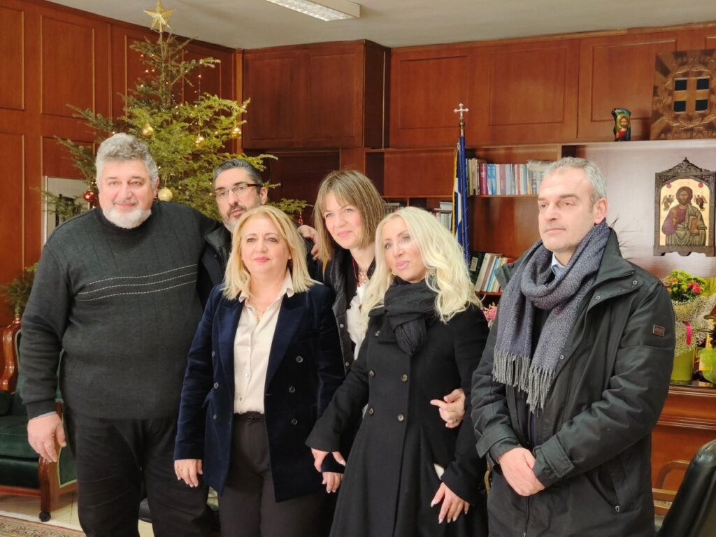 Την Αντιπεριφερειάρχη Τρικάλων κα. Χρύσα Ντιντή, επισκέφτηκε το ΔΣ του Λ.Ε.Α.Δ. Τρικάλων