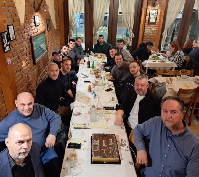 Έκοψε την Πρωτοχρονιάτικη πίτα ο Δαναός