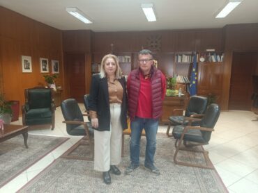Στην Αντιπεριφερειάρχη Χρύσα Ντιντή ο Πρόεδρος της Δημοτικής Κοινότητας Κρανιάς Ασπροποτάμου, Νίκος Σωτηρίου