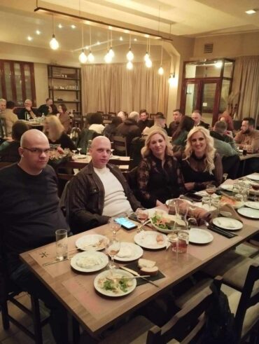 Ευχές σε ένα ιδιαίτερα ζεστό κλίμα για το τμήμα Διατροφής του ΓΝΤ