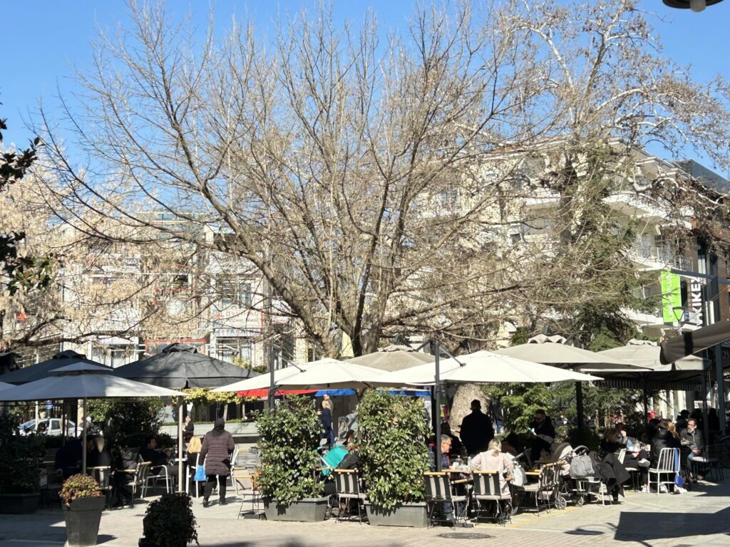 Γέμισε με κόσμο και παιδικές φωνές η πλατεία Δεσποτικού στα Τρίκαλα