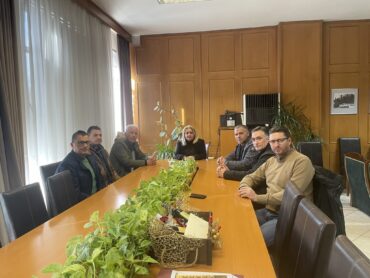 Συνάντηση Χρύσας Ντιντή με την τοπική διοίκηση Τρικάλων της Διεθνής Ένωσης Αστυνομικών