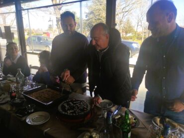 Ευχές και κοπή πίτας στην αντιδημαρχία β΄ τομέα του Δ. Τρικκαίων