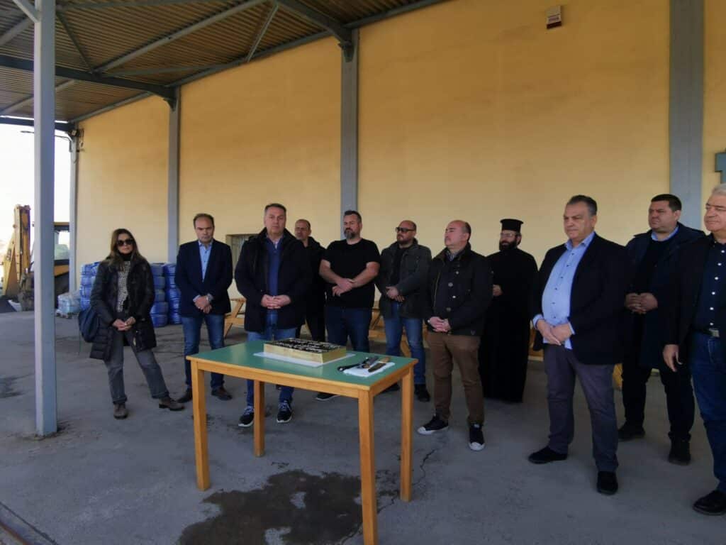 Σακκάς: Σημαντική η προσφορά της ΔΕΥΑΤ - Κοπή πίτας για την επιχείρηση