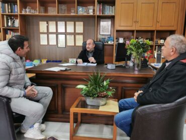 Σκακιστικά θέματα στη συνάντηση Δημάρχου Τρικκαίων - ΣΚΑ.ΚΙ. Τρικάλων