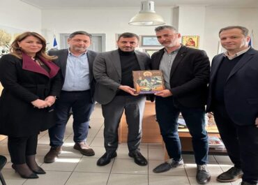 Στον Υφυπουργό Προστασίας του Πολίτη Ανδρέα Νικολακόπουλο αντιπροσωπεία της Ένωσης Αστυνομικών Υπαλλήλων Τρικάλων