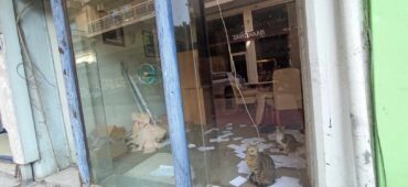 Μια υπέροχη… κατάληψη στο άλλοτε πολιτικό γραφείο του Σωτήρη Χατζηγάκη