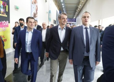 Με τον Πρωθυπουργό Κυριάκο Μητσοτάκη, ο Κώστας Σκρέκας στη HORECA 2024