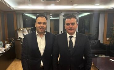 Συνάντηση εργασίας με τον Υπουργό Ψηφιακής Διακυβέρνησης, κ.Δημήτρη Παπαστεργίου είχε ο Δήμαρχος Λαρισαίων, κ.Θανάσης Μαμάκος