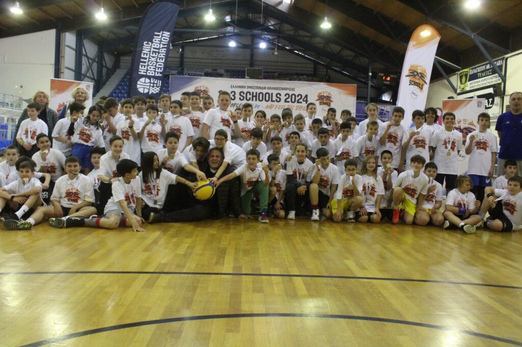Μπάσκετ και χαρά για δεκάδες παιδιά στα Τρίκαλα με το 3×3 Schools powered by ΔΕΗ (φωτο)